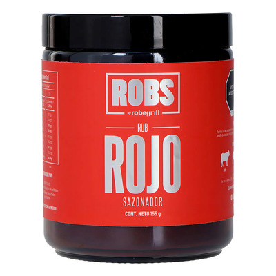 Robs By Robegrill Sazonador Rub Rojo 155g Paprika Especias Gourmet | MercadoLibre