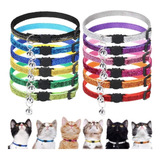 Collar Brillante Para Perros Pequeños O Gatos Cascabel