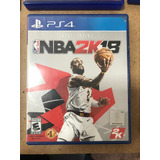 Jogo Ps4 - Nba2k18 Original Mídia  Física Usada