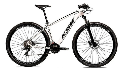 Bicicleta Aro 29 Ksw 27v Deore Freio Hidraulico Trava Guidão