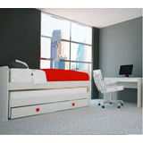 Dormitorio Juvenil Con Escritorio + Cama Triple Cl08