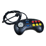 Controle Dynacom Tpc-2 Pro Mega Drive Defeito Pra Esquerda!