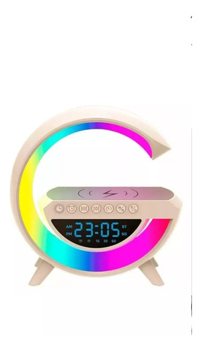 Reloj Despertador Con Luz Led Y Parlante Bluetooth