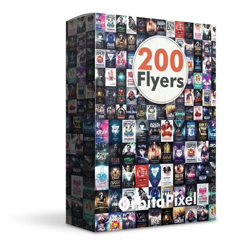 Mega Pack  200 Flyers Editables En Photoshop Múltiples Usos!