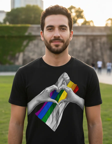 Playera Orgullo Lgbt Unisex Algodón Premium Estampado Dtg