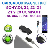 Cargador Magnético Sony Z1 Z2 Z3 Z4 Sin Usar Puerto Usb