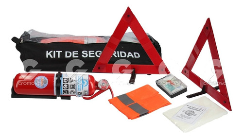 Kit Reglamentario Seguridad 50/20 Con Matafuego 