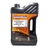 Aceite Diesel Multigrado Sae 20w-50 Interlub 5 Litros 