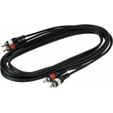 Cable De Patch Rockcable Rcl20944d4 3 Metros - Rca - Rca