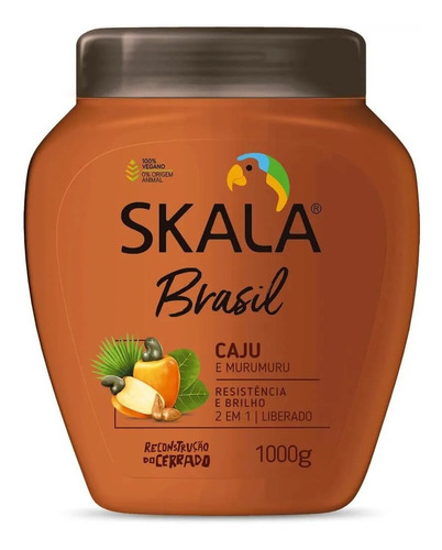 Mascara Skala Vegana 1kg Cajú Y Murumurú