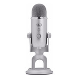 Microfone Condensador Usb Blue Yeti - Prata