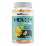 Gomitas Omega 3 6 9 + Dha | Omegas Triples De Origen Vegetal