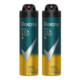 Kit 2 Desodorantes Rexona Men Antitranspirante V8 150ml