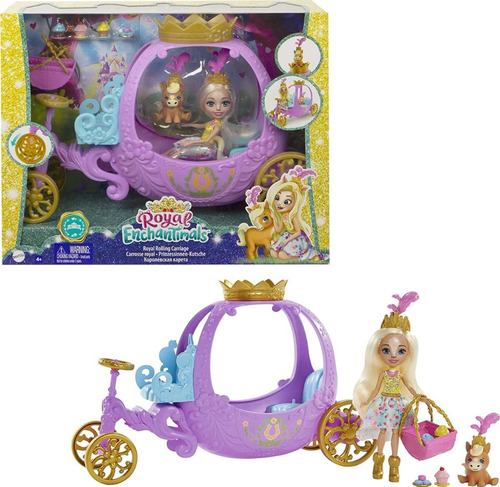 Royal Enchantimals Royal Rolling Carriage 