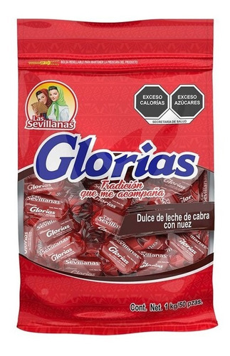 Glorias Las Sevillanas Dulce De Leche De Cabra Con Nuez 50 P