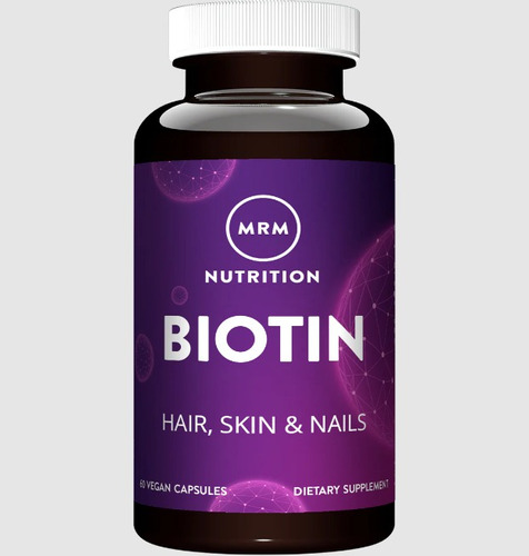 Mrm Nutrition | Biotin | 5000mcg | 60 Vegan Capsules