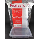 Pote Descartável 350ml Freezer Microondas Marmita - 72 Un