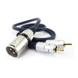 Cable De Audio Xlr Macho A 2 Rca Macho 1.8mts