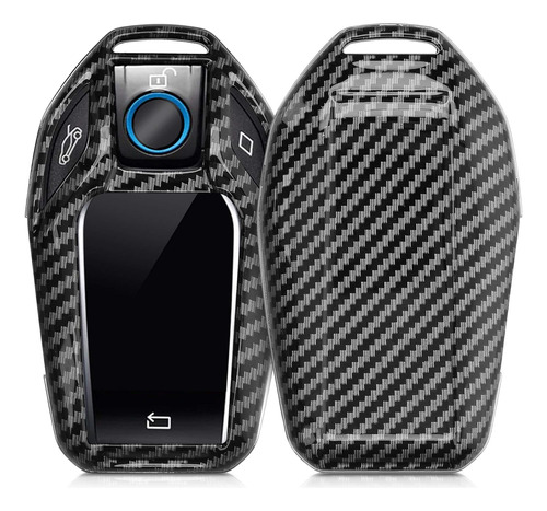 Funda De Llave Compatible Con Bmw - Carbono