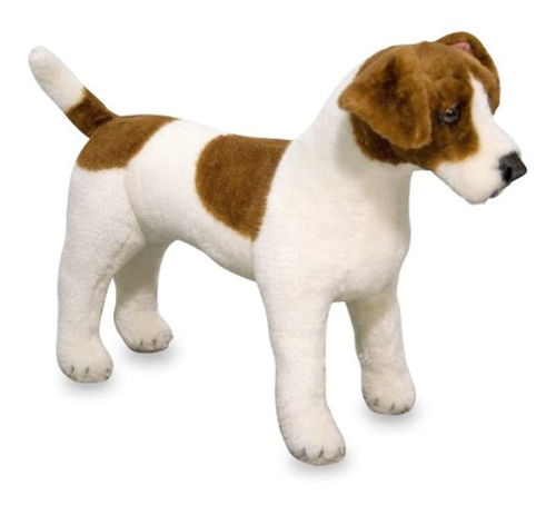 Melissa & Doug Perro Jack Russell Terrier De Peluche Realist Color Multi