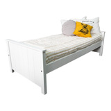 Cama Divan 1 Plaza Americano Laqueado Infantil S/ Cajones