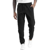 Pack 3 Pantalones Buzo Hombre Algodón. Jogger Fit Deportivo