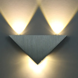 Lampara Led Moderna Para Techo/pared, Aluminio Luz Calida