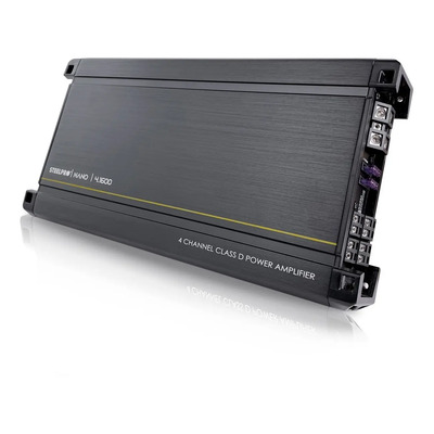 Amplificador 4 Canales Tecnologia Nano-4.1600 By Steelpro | Envío gratis