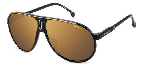 Carrera Champion65n 2m2/yl Aviator Shape Black Gold