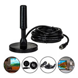 Kit 50 Antenas Tv Digital Hdtv Interna 5m Slim Imã