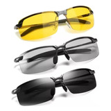 3x Gafas De Sol Fotocromáticas Polarizadas Para Día Y Noche