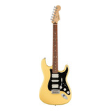 Guitarra Eléctrica Fender Player Stratocaster Hsh De Aliso Buttercream Brillante Con Diapasón De Granadillo Brasileño