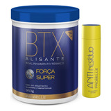 Btx Alisante Mega 950g + Shampoo Antiresiduo 250ml Probelle