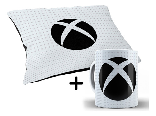 Kit Presente Caneca Xbox 325ml + Almofada Decorativa