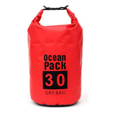 Bolso Seco Impermeable 30l Rojo