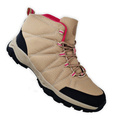 Zapatillas Outdoor Invierno Beige 2156-