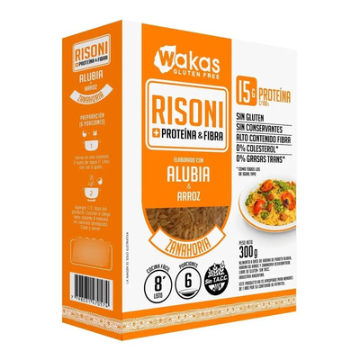 Risoni Wakas Alubia Y Arroz Para Risotto Zanahoria Sin Tacc | MercadoLibre