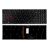 Teclado Para Acer Predator Helios Ph315-51-785a Layout Us