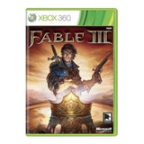 Jogo Xbox 360 - Fable 3 Mídia Física - Original