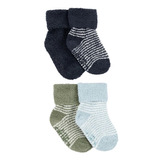 Set Calcetines Carters Multicolor Para Bebito