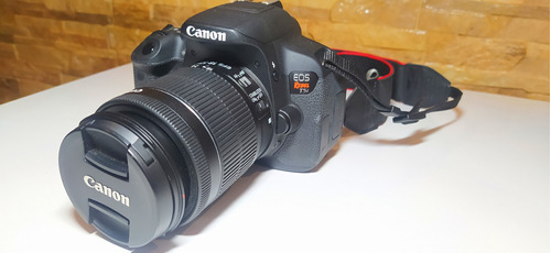 Canon Eos Rebel T5i + Lente 18-55mm Dslr Color  Negro