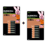 Duracell Cef-7 Pila A Recargable Pack 12 Baterías 2500mah 1.2v