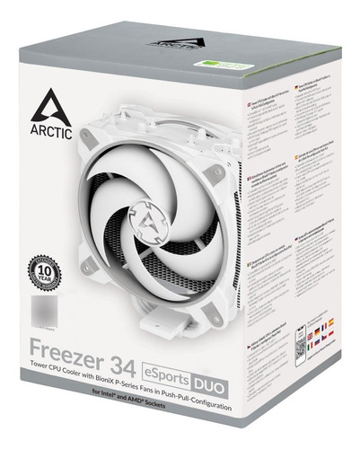 Cpu Cooler Arctic Freezer 34 Esports Duo Amd/ Intel Pwm Pst