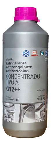 Liquido Refrigerante Vw G12 Original Volkswagen G Jzw012r2
