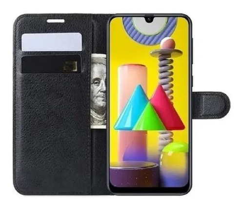 Capa Carteira Flip Antishock Para Galaxy M21s Galaxy M31