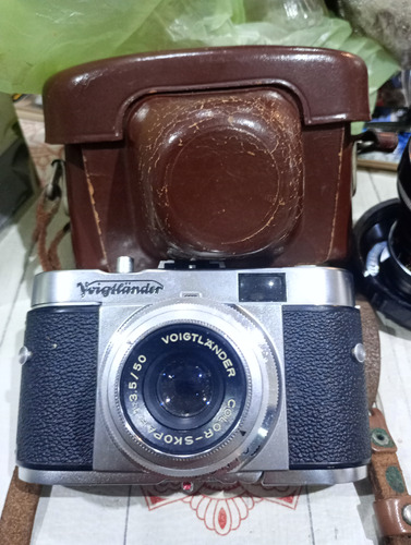 Camara Voigtlander Vito B+ Lente Zeiss Ikon Pro