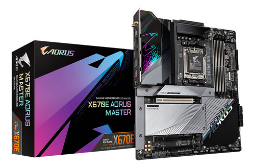 Placa Mãe Gigabyte X670e Aorus Master, Amd, Am5, E-atx, Ddr5