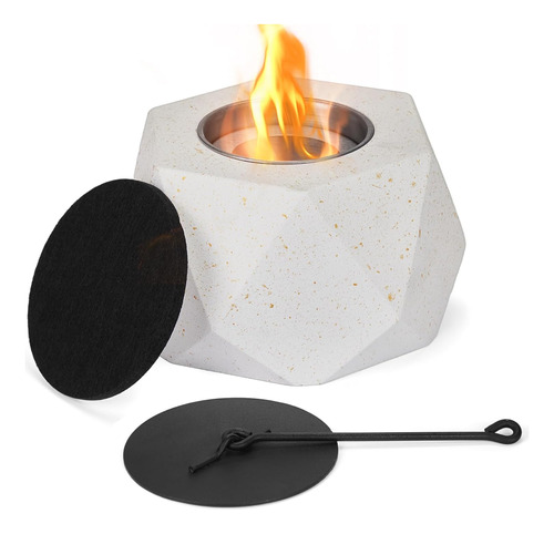 Chimenea De Mesa, Pequeño Etanol S'mores Make Firepit, Chime