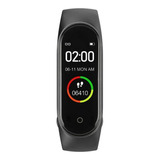 Smartwatch Nictom Smartwatch Nt03 Caja  Negra, Malla  Negra De  Silicona