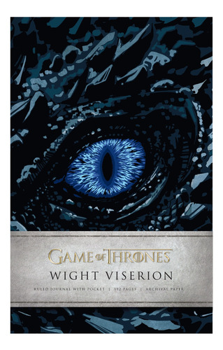 Game Of Thrones Wight Viserion Libreta Tapa Dura Lujo Medium